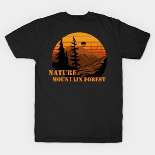 Nature mountain forest T-Shirt